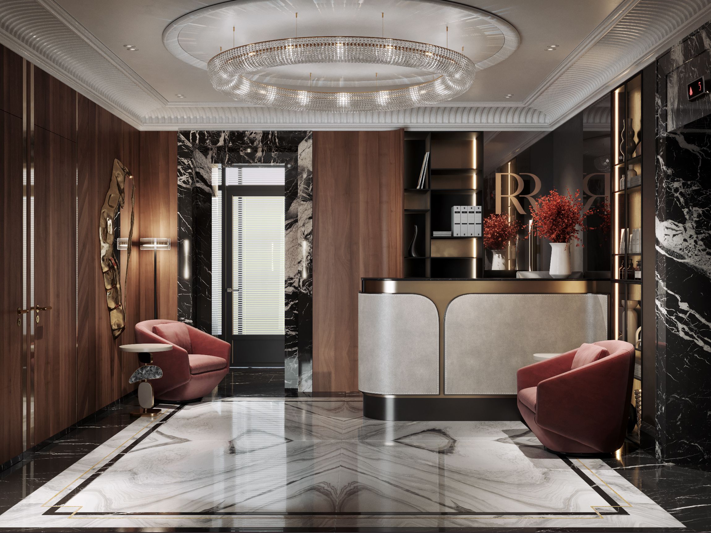 BOUTIQUE HOTEL LOBBY, DUBAI, UAE, 2023